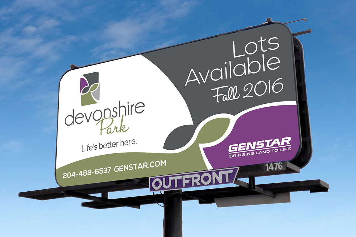 Billboard designed by 6P Marketing for Devonshire Park