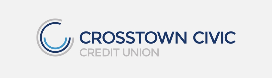 Crosstown Civic Credit Union logo designed by 6P Marketing