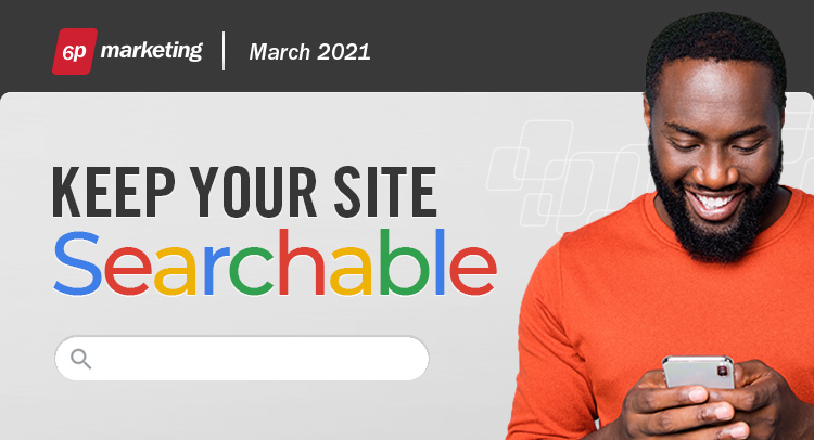 6P Marketing Blog Keep your site searchable