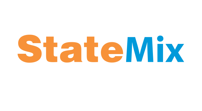StateMix logo designed by 6P Marketing