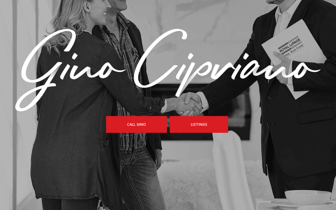 Website for Gino Cipriano
