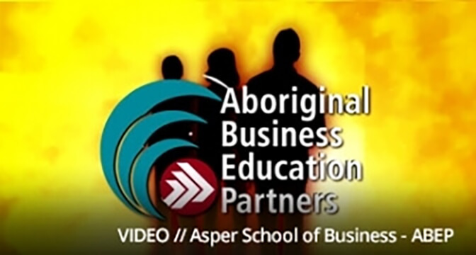 Promotional video for Asper School of Business