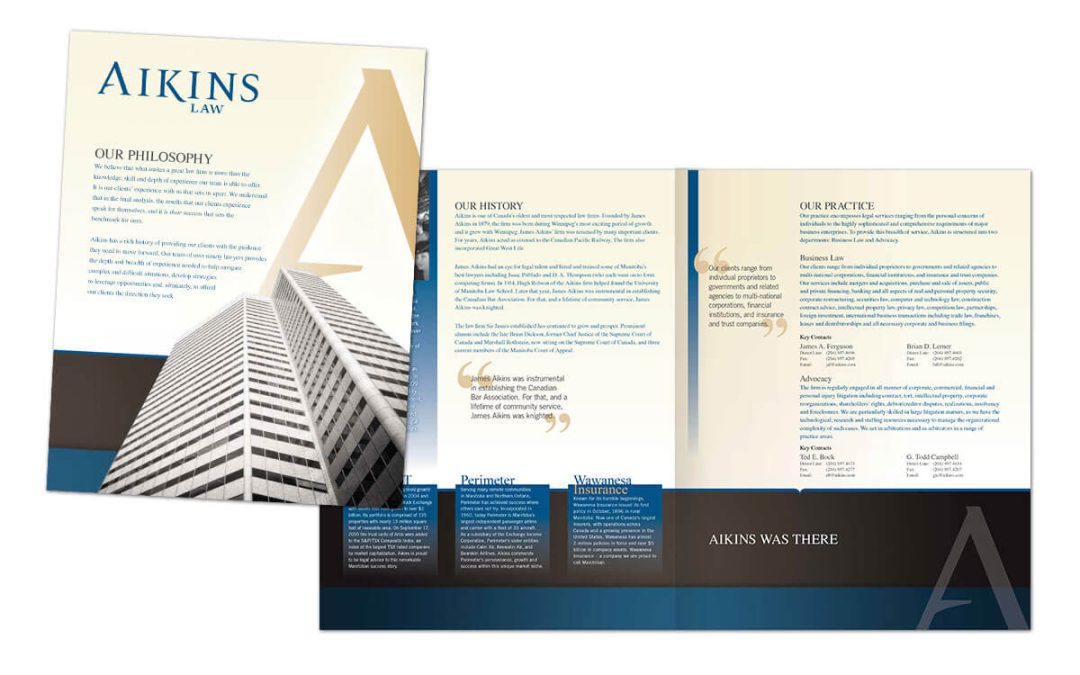 Brochure for Aikins Law