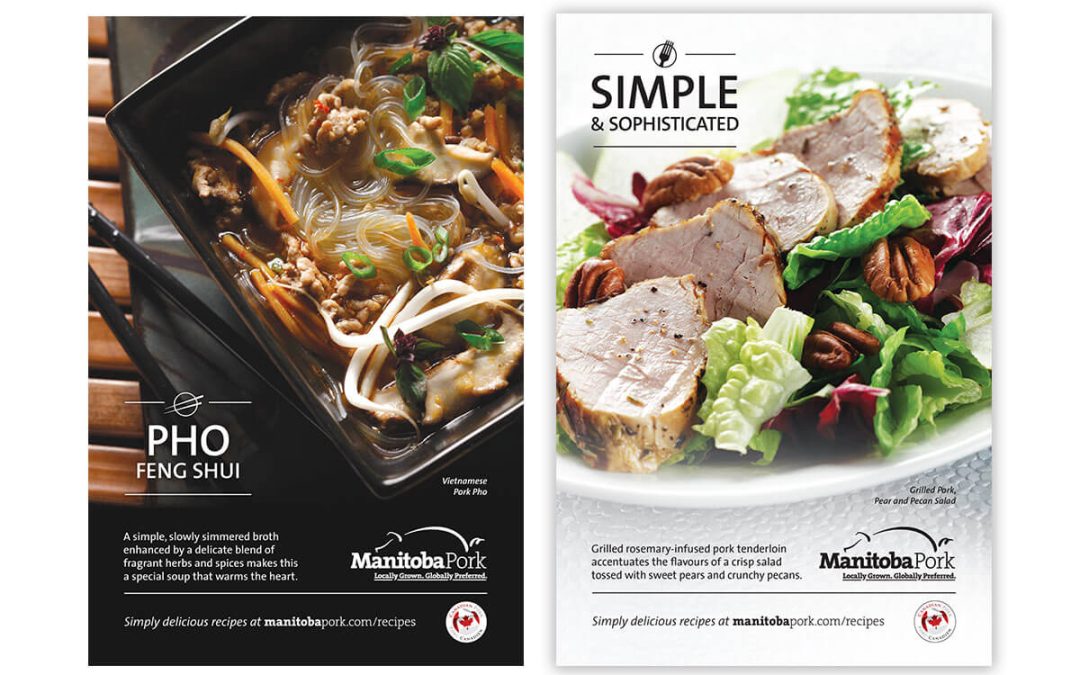 Magazine Ads for Manitoba Pork