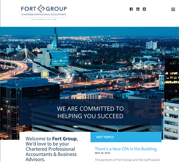 Website for Fort Group