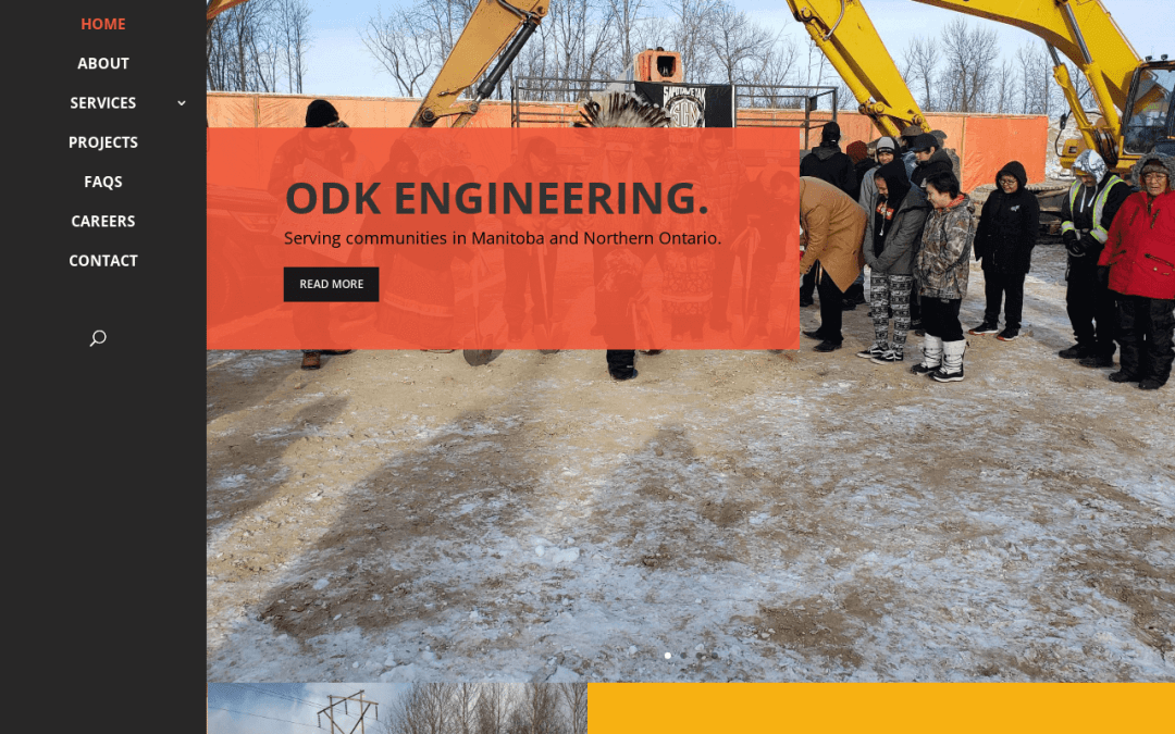Website for ODK Engineering