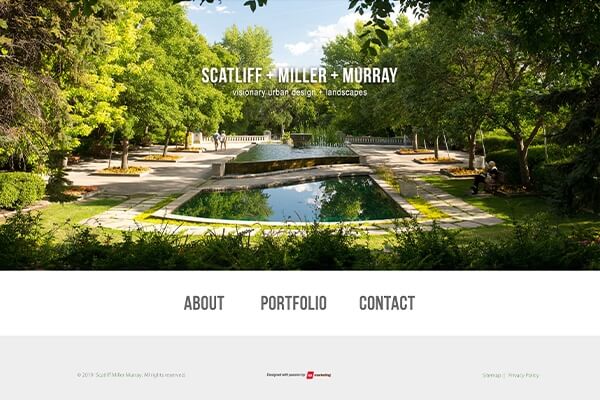 Website for Scatliff + Miller + Murray