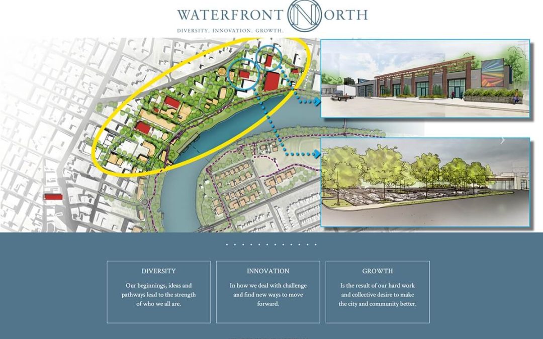 Website for Waterfront North