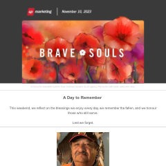 Remembrance Day Newsletter Cover 2023